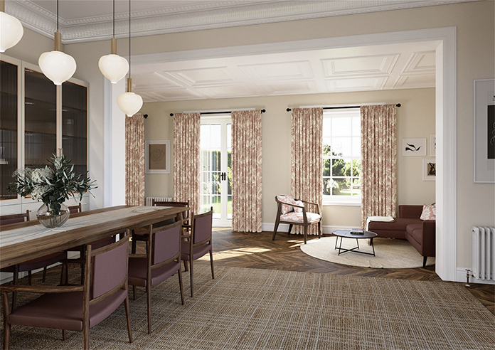 Maui, Burnt Red - Made to Measure Curtains - Image 7